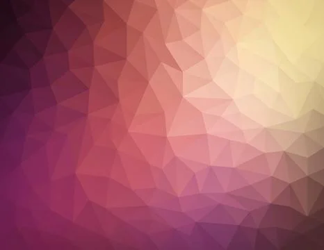 Abstract Nature Geometric Triangular Low Poly Background, Vector Illustration 스톡 일러스트