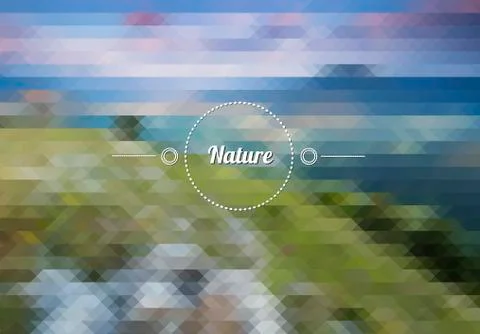 Abstract nature Stock Illustration