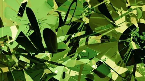 Abstract Nature Illustrazione stock