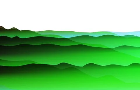 Abstract nature landscape backdrop. Soft and smooth. Illustrazione stock