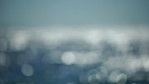 Abstract nature summer ocean sunset sea background. Small waves on water surface Stock Footage 154344076