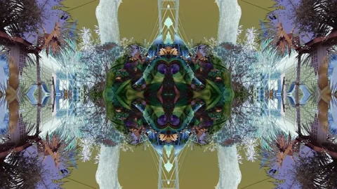 Abstract nature visualization HD - 4k, Motion Background, Stock Footage 150008967