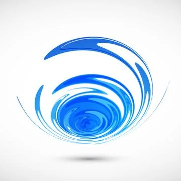 Abstract nature wave background. Stock Illustration