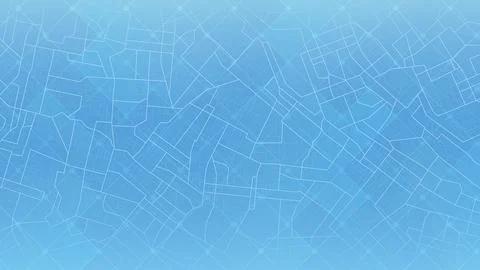 Abstract navigation plan of urban area. Generic city map with signs of streets Stock-Illustration