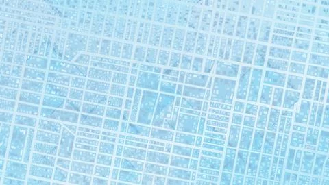 Abstract navigation plan of urban area. Generic city map with signs of streets Illustrazione stock