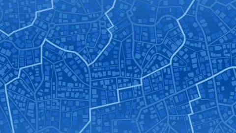 Abstract navigation plan of the urban area depicted as a simple scheme Stock Illustration