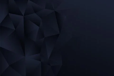 Abstract navy polygon background. Stock Illustration