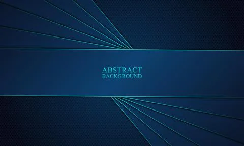 Abstract navy stripes overlapping with blue lines background. Stock Illustration