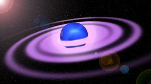 Abstract nebula background. Space illustration Stock Illustration
