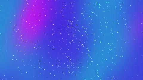 Abstract Nebula Effect – Gentle Particle Flow Stock Footage 310641076
