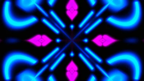 Abstract Neon 5 Stockbeeldmateriaal 230152946