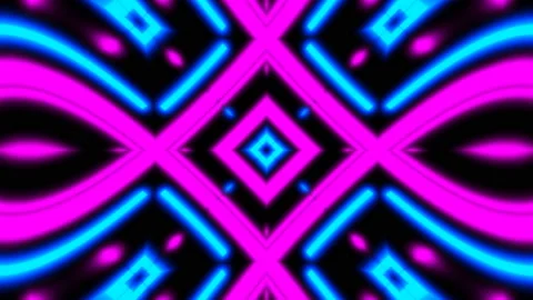 Abstract Neon 6 Stockbeeldmateriaal 230153004