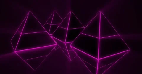 Abstract Neon Animation Stock Footage 167959888