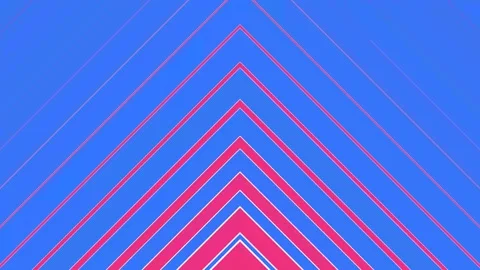 Abstract neon arrow background, with dynamic pulsing motion Stock-Footage 347300652