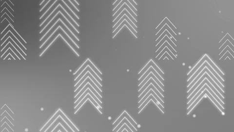 Abstract neon arrow pattern gradient background with glowing lines and soft.. Stock-Footage 337085224
