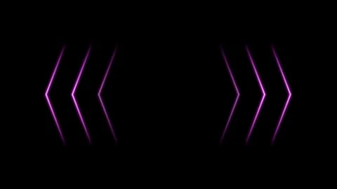 Abstract Neon Background Animation with Pink Glowing Arrows Stock Footage 304256273