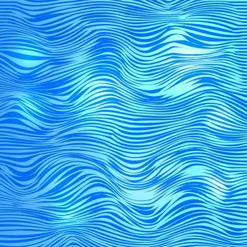 Abstract neon background. Bright wavy background. Synthwave sci-fi backdrop.. Ilustración de archivo