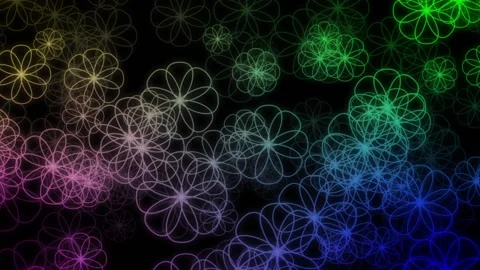 Abstract Neon Background Stock Footage 223058831