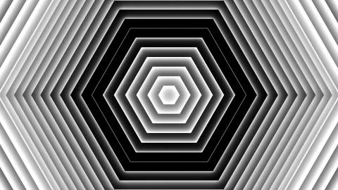 Abstract neon background of hexagons Stock Illustration