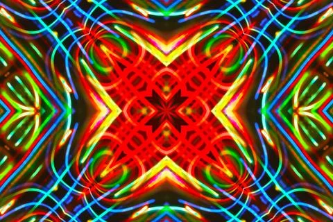 Abstract neon background Stock Illustration