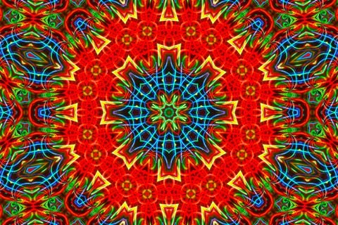 Abstract neon background Stock Illustration