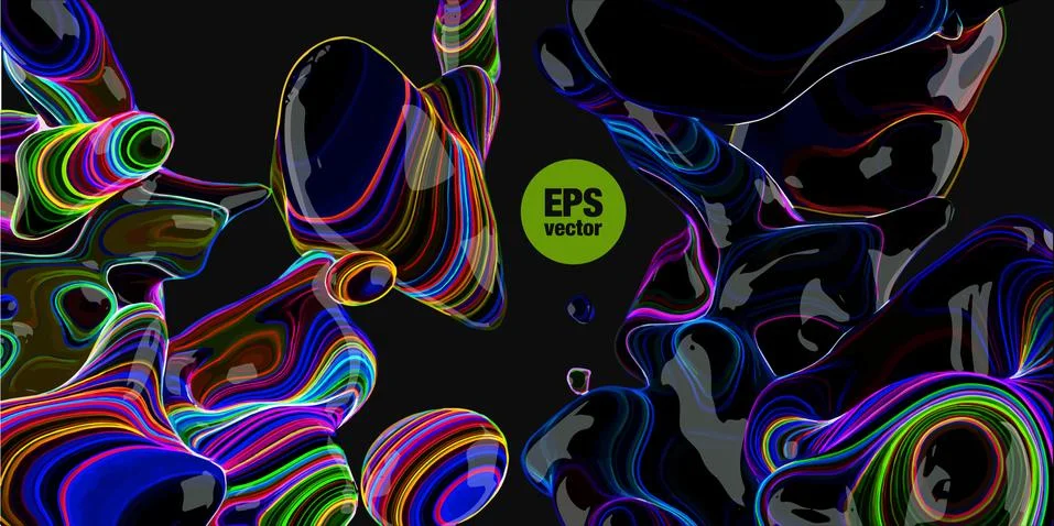 Abstract neon background. Ilustración de archivo