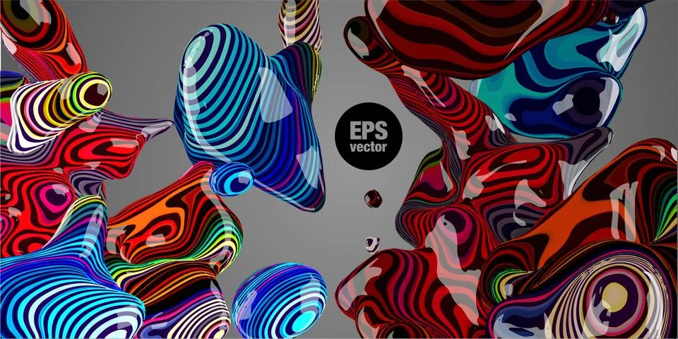 Abstract neon background. Ilustración de archivo
