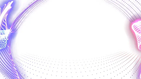 Abstract neon background. Inside the sphere. luminous swirling. Glowing spiral Video stock 89073979