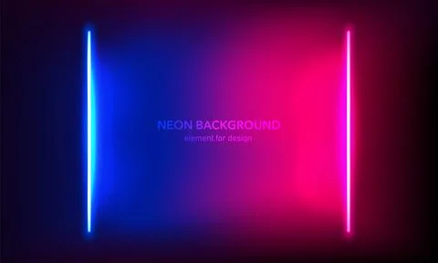 Abstract neon background. Lights line, luminous rays, neon magic sword. Mot.. イラスト素材