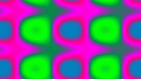 Abstract neon background pattern with repeating bright green and magenta ge.. Stock Footage 341058827