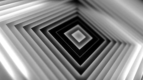Abstract neon background of squares 库存插图