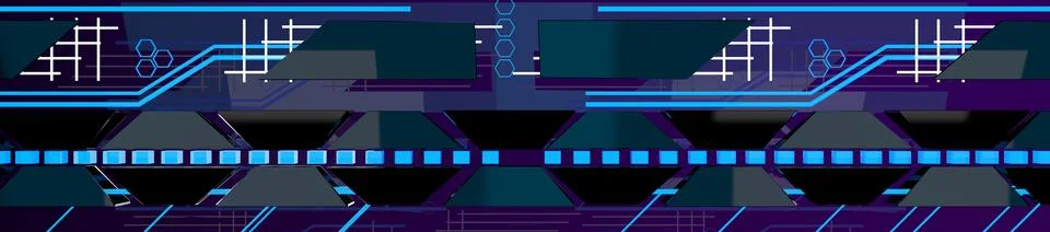 Abstract neon background,sci-fi,3d render. Foto stock