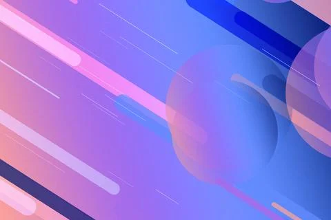 Abstract neon bars, rounded shapes, and speed lines create a high-energy fu.. Stock Illustration