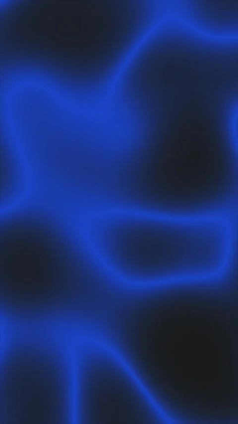 Abstract neon blue fluid waves glowing lines modern vertical background Stock Footage 339432500