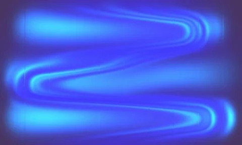 Abstract Neon Blue Glowing Light Wave Background Stock Illustration
