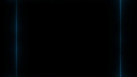 Abstract Neon Blue Lines Stock Footage 284399257
