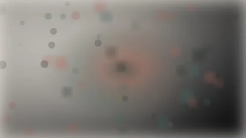 Abstract Neon Bokeh Particles Background Stock Footage 340596778