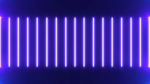 Abstract Neon bright lens flare colored on black background. Laser show color Stock Illustration