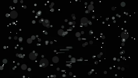 Abstract neon circle blue motion background. Glowing circular element Video stock 108131355