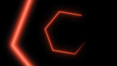 Abstract neon circle loop blue motion background. Glowing circular element with イラスト素材
