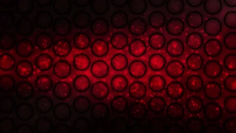 Abstract neon circles are going. Colorful led rounds background Stock Footage 147102495