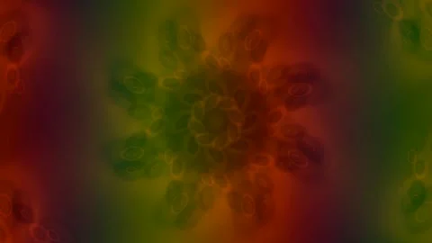 Abstract Neon Color Gradient Flowing Background Loop Overlay Stock Footage 333437553