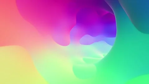 Abstract neon colourful light 3d loop motion graphic background Vidéo 337240343