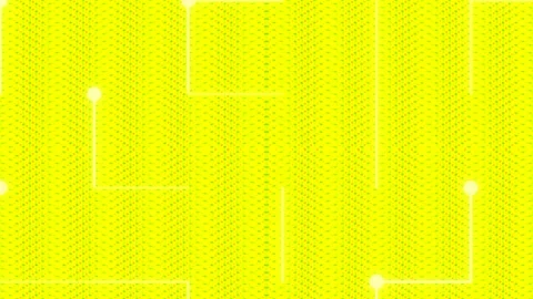 Abstract neon data network connecting points, futuristic technology backdrop 動画素材 336264589