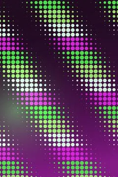 Abstract Neon Dot Pattern Stock Photos