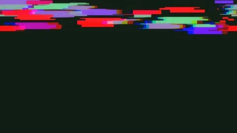 Abstract neon equalizer graphic equalizer animation digital background wave Stock Footage 342204551