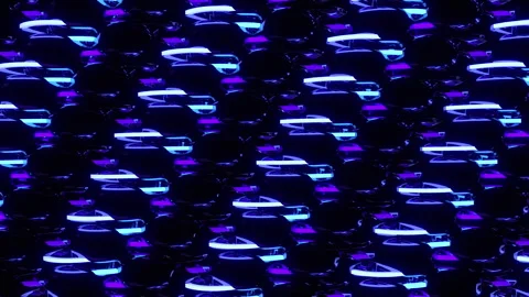 Abstract Neon Stock Footage 240132080
