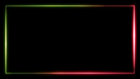 Abstract Neon Frame Background Loop Video stock 116047411