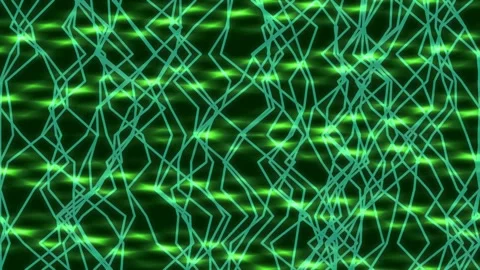 Abstract Neon Geometric Digital Background Loop Seamless Technology Pattern Stock Footage 336258635