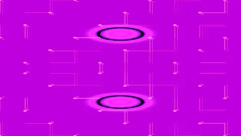 Abstract neon geometric grid design representing technological data flow an.. Stock Footage 339794560